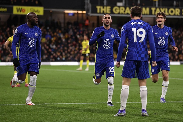 KẾT QUẢ WATFORD VS CHELSEA: NHẸ NHÀNG QUA ẢI, CHELSEA TIẾP TỤC DẪN ĐẦU