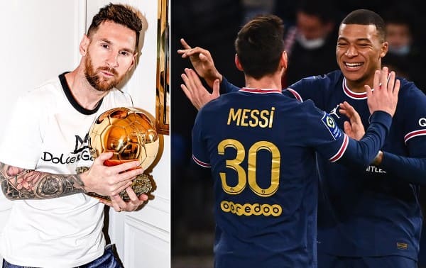 PSG VINH DANH QBV THỨ 7 CỦA MESSI BẰNG MẪU ÁO ĐẶC BIỆT