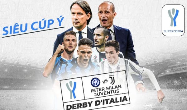 THÔNG TIN LỰC LƯƠNG, ĐỘI HÌNH DỰ KIẾN INTER MILAN VS JUVENTUS