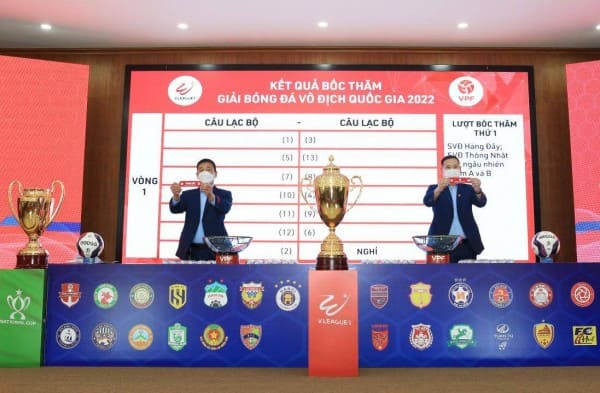 ĐIỀU CHỈNH THỜI GIAN KHAI MÀN V.LEAGUE 2022