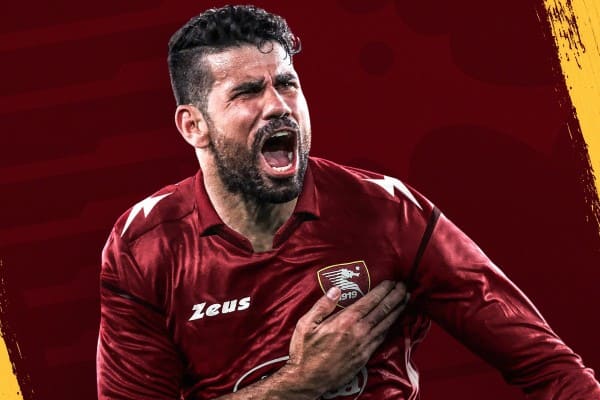 DIEGO COSTA CHUẨN BỊ GIA NHẬP SALERNITANA