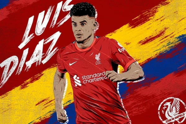 LIVERPOOL CHÍNH THỨC CHIÊU MỘ THÀNH CÔNG LUIS DIAZ